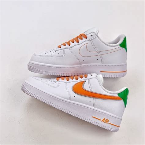 nike air groen oranje|Oranje Air Force 1 Schoenen (1) .